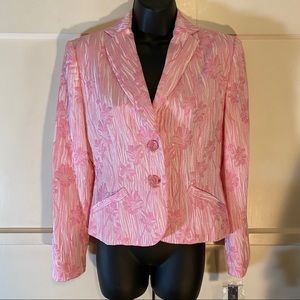 BANU Paris Pink Dress Blazer size 6 NWT